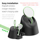 3-IN-1 Wireless Charger + Airpods + iWatch Charging Cable Dock Mount Holder Stand