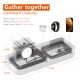 3-in-1 Support 18W Type-C to Lightning Qi Fast Charging Wireless Charger Dock Stand for iPhone iWatch Airpods Pro