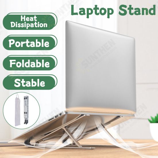 Adjustable Foldable Laptop Stand Non-slip Desktop Notebook Holder For Macbook