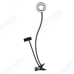 BG12W 2in1 Flexible Controllable USB 9cm 12W LED Selfie Ring Light+Desktop 5.8-8.5cm Phone Holder Clip YouTube Video Makeup LiveStream Remote Shutter BG12W 2in1 Flexible Controllable USB 9cm 12W LED Selfie Ring Light+Desktop 5.8-8.5cm Phone Holder Clip YouTube Video Makeup LiveStream Remote Shutter
