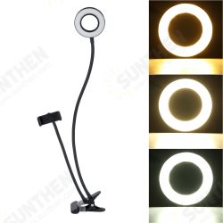 BG12W 2in1 Flexible Controllable USB 9cm 12W LED Selfie Ring Light+Desktop 5.8-8.5cm Phone Holder Clip YouTube Video Makeup LiveStream Remote Shutter BG12W 2in1 Flexible Controllable USB 9cm 12W LED Selfie Ring Light+Desktop 5.8-8.5cm Phone Holder Clip YouTube Video Makeup LiveStream Remote Shutter