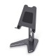 P8 Universal Multi-Angle Adjustment Aluminium Alloy Mobile Phone Tablet Desktop Holder Stand for iPhone 12 POCO X3 Devices below 12.9 inch
