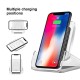 15W/ 10W Qi Wireless Charging Stand Removable Office Desktop Phone Holder Stand Bracket for POCO X3 F3