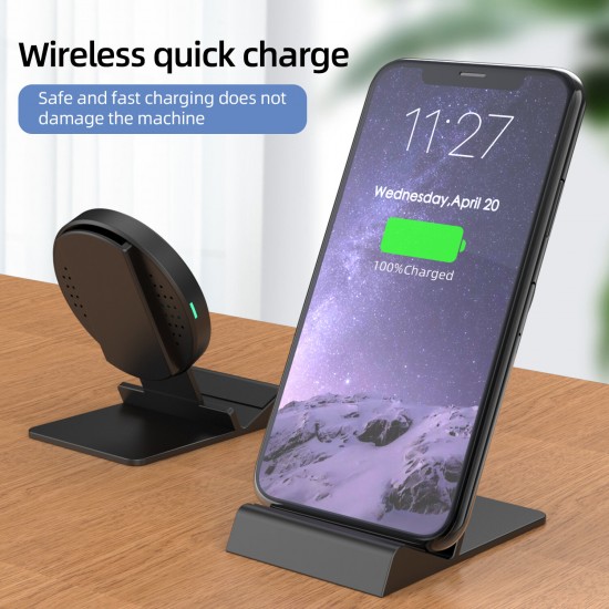 15W Wireless Charger Mount Holder for iPhone 12 Series And Other Phones That Support Wireless Charging