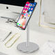 180 Degree Up Down Height Adjustable Aluminum Alloy Desktop Phone Holder Tablet Stand for Smart Phones Tablet Kindle iPad 4-10.5inch For Online Course