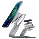 2-IN-1 for MagSafe Charger Base Stand Mount Dock Holder Aluminium Alloy Desktop Holder for iPhone 12 Series iWatch