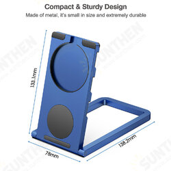 2 in 1 Phone/Tablet Holder Folding Magnetic for MagSafe Charger Base Stand Mount Dock Holder Aluminium Alloy Desktop Holder for iPhone12 Tablet PC 2 in 1 Phone/Tablet Holder Folding Magnetic for MagSafe Charger Base Stand Mount Dock Holder Aluminium Alloy Desktop Holder for iPhone12 Tablet PC