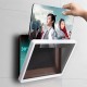360° Rotation HD Touch Screen Waterproof Tablet Case Punch-Free Bathroom Wall Mounted Holder Storager Sealed Organizer for iPad Pro