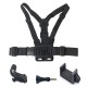 4-IN-1 Multifunctional Chest Strap Mobile Phone Clip Mount Holder for Outdoor Sport Vlog Video Shooting