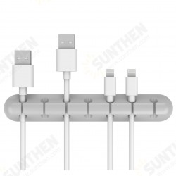 7 Clips Cable Winder USB Cable Audio Cable Organizer Management 7 Clips Cable Winder USB Cable Audio Cable Organizer Management