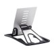 9-Gear Height Adjustable Tablet / Phone Holder Portable Aluminum Alloy Desktop Stand Bracket for Samsung Galaxy S21 POCO X3 NFC