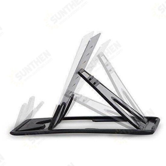 9-Gear Height Adjustable Tablet / Phone Holder Portable Aluminum Alloy Desktop Stand Bracket for Samsung Galaxy S21 POCO X3 NFC