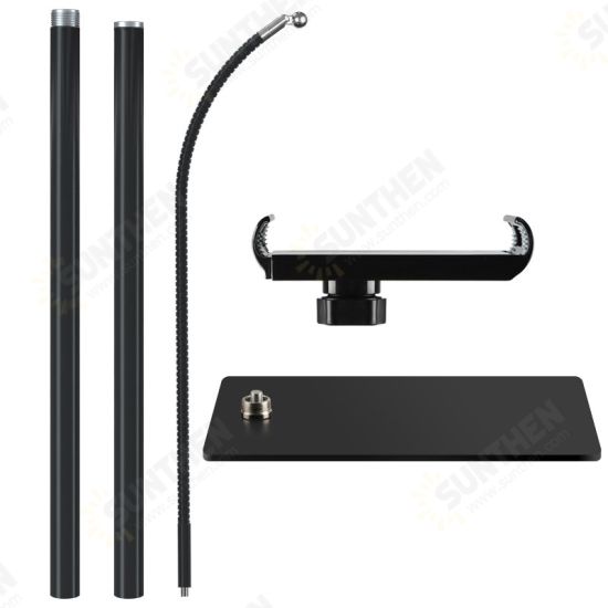 Adjustable Flexible Gooseneck Floor Stand Phone Holder Tablet Stand For 4.0-10.6 Inch Smart Phone Tablet For iPad Pro 10.5inch