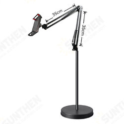 Adjustable Flexible Gooseneck Floor Stand Phone Holder Tablet Stand for 3.5-10.6 inch Smart Phone Tablet for iPad Pro Adjustable Flexible Gooseneck Floor Stand Phone Holder Tablet Stand for 3.5-10.6 inch Smart Phone Tablet for iPad Pro