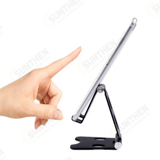 Aluminum Alloy Anti-Slip Adjustable Desktop Phone Holder Stand for Mobile Phone For iPad