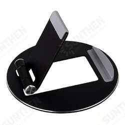 Aluminum Alloy Tablet / Phone Holder Portable Foldable Online Learning Live Streaming Desktop Stand Tablet Phone Holder for iPhone 12 Poco M3 Aluminum Alloy Tablet / Phone Holder Portable Foldable Online Learning Live Streaming Desktop Stand Tablet Phone Holder for iPhone 12 Poco M3