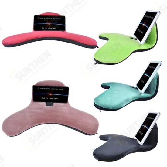 Creative Mobile Phone/ Tablet Sponge Sofa Bookend Stand Reading Book Holder Lazy Bracket