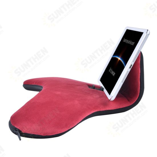 Creative Mobile Phone/ Tablet Sponge Sofa Bookend Stand Reading Book Holder Lazy Bracket