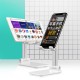 Foldable Aluminum Alloy Desktop Phone Holder Tablet Stand for iPhone or Smart Phones 4.0-7.9 inch