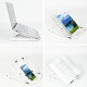 Foldable Height Adjustable Telecommuting Macbook Laptop Heat Dissipation Stand With Phone Holder 360° Rotation Base Conference Room Desktop Holder