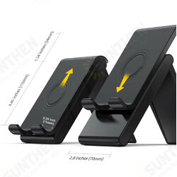 Foldable Portable Height Adjustable Mobile Phone/ Tablet Holder Stand Desktop Bracket for 4-11 inch Devices for iPhone 13 POCO X3 PRO Foldable Portable Height Adjustable Mobile Phone/ Tablet Holder Stand Desktop Bracket for 4-11 inch Devices for iPhone 13 POCO X3 PRO
