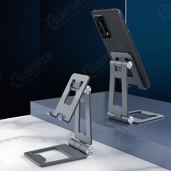 Folding Desktop Holder Aluminum alloy Tablet Bracket For iPhone 13 Pro Max 13 Mini For Samsung Galaxy Z Fllp3 5G For Xiaomi Mi 12