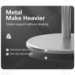 For Magsafe Phone Charger Holder Aluminium Alloy Bracket 360°Rotation For iPhone 12 Series Magnetic Wireless Fast Charging Stand For Magsafe Phone Charger Holder Aluminium Alloy Bracket 360°Rotation For iPhone 12 Series Magnetic Wireless Fast Charging Stand