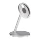 For Magsafe Phone Charger Holder Aluminium Alloy Bracket 360°Rotation For iPhone 12 Series Magnetic Wireless Fast Charging Stand