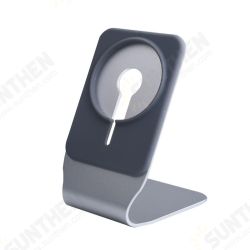 For Magsafe Wireless Charger Base Bracket Mount Aluminium Alloy Desktop Holder for iPhone 12 Series For Magsafe Wireless Charger Base Bracket Mount Aluminium Alloy Desktop Holder for iPhone 12 Series
