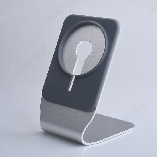 For Magsafe Wireless Charger Base Bracket Mount Aluminium Alloy Desktop Holder for iPhone 12 Series