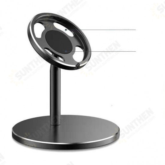 Magnetic 360 Degree Aluminum Alloy Wireless Charger Holder Stand for iPhone 12 Series