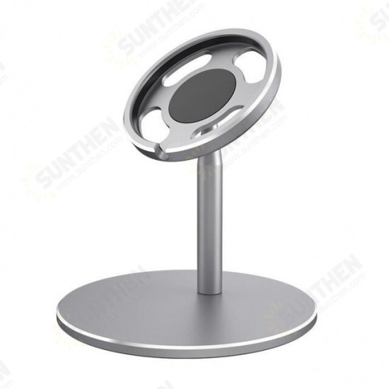 Magnetic 360 Degree Aluminum Alloy Wireless Charger Holder Stand for iPhone 12 Series