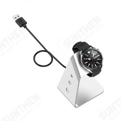 Magnetic Fast Charging Dock Station Stand with Chip Aluminum Alloy Charger for Samsung Galaxy Watch3 R850 R840 Galaxy Watch Active R500 Magnetic Fast Charging Dock Station Stand with Chip Aluminum Alloy Charger for Samsung Galaxy Watch3 R850 R840 Galaxy Watch Active R500