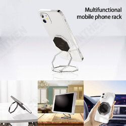 Mini Multifunctional Folding Magnetic Desktop Holder Stand Phone Ring Holder for iPhone 12 POCO X3 PRO Mini Multifunctional Folding Magnetic Desktop Holder Stand Phone Ring Holder for iPhone 12 POCO X3 PRO