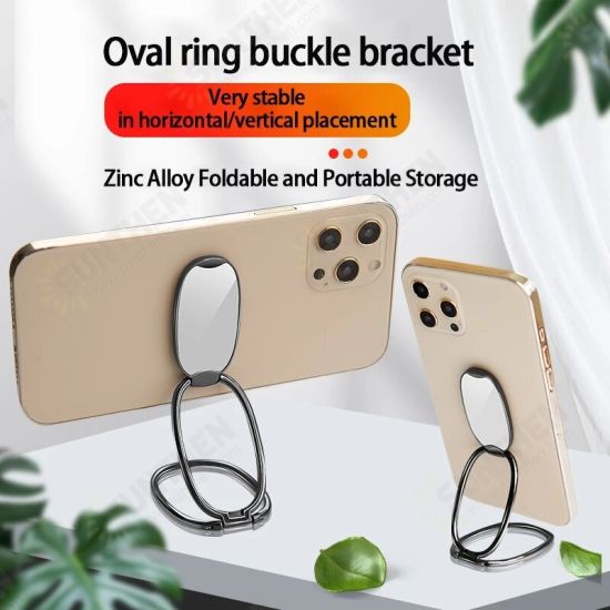 Mini Multifunctional Folding Magnetic Desktop Holder Stand Phone Ring Holder for iPhone 12 POCO X3 PRO