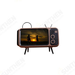 Mini Retro TV Pattern Desktop Cell Phone Stand Holder Lazy Bracket Compatible with Mobile Phone between 4.7 inch to 5.5 inch Mini Retro TV Pattern Desktop Cell Phone Stand Holder Lazy Bracket Compatible with Mobile Phone between 4.7 inch to 5.5 inch