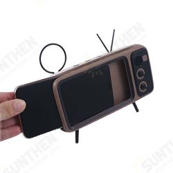Mini Retro TV Pattern Desktop Phone Stand Holder Lazy Bracket for Mobile Phone between 4.7 inch to 5.5 inch Mini Retro TV Pattern Desktop Phone Stand Holder Lazy Bracket for Mobile Phone between 4.7 inch to 5.5 inch