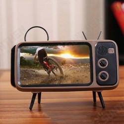 Mini Retro TV Pattern Desktop Phone Stand Holder Lazy Bracket for Mobile Phone between 4.7 inch to 5.5 inch Mini Retro TV Pattern Desktop Phone Stand Holder Lazy Bracket for Mobile Phone between 4.7 inch to 5.5 inch