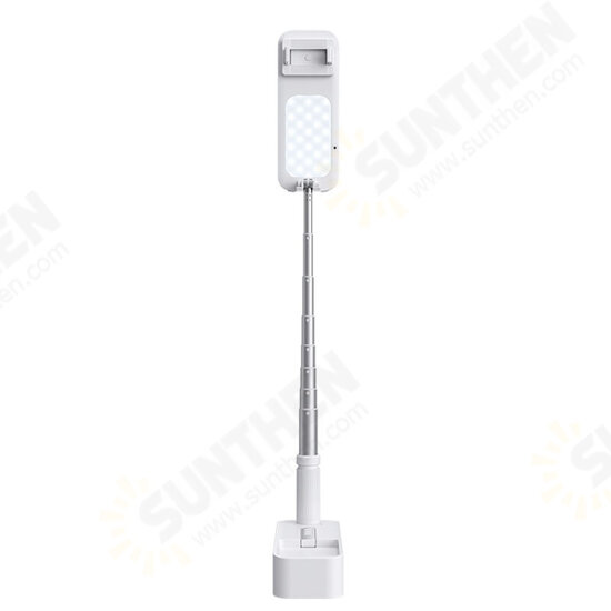 Mount Bracket with LED Ring Flash Light Lamp 1000mAh Portable Retractable Phone Holder Overhead shot Tripods Holder with Wireless Dimmable bluetooth Mount Bracket with LED Ring Flash Light Lamp 1000mAh Portable Retractable Phone Holder Overhead shot Tripods Holder with Wireless Dimmable bluetooth