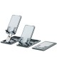 Multi-Angle Adjustment Aluminum Alloy Tablet/Phone Holder Portable Folding Online Learning LiveStream Desktop Stand Holder For iPhone13 POCO 4-12inch Multi-Angle Adjustment Aluminum Alloy Tablet/Phone Holder Portable Folding Online Learning LiveStream Desktop Stand Holder For iPhone13 POCO 4-12inch