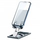 Multi-Angle Adjustment Aluminum Alloy Tablet/Phone Holder Portable Folding Online Learning LiveStream Desktop Stand Holder For iPhone13 POCO 4-12inch