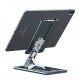 Multi-Angle Adjustment Aluminum Alloy Tablet/Phone Holder Portable Folding Online Learning LiveStream Desktop Stand Holder For iPhone13 POCO 4-12inch Multi-Angle Adjustment Aluminum Alloy Tablet/Phone Holder Portable Folding Online Learning LiveStream Desktop Stand Holder For iPhone13 POCO 4-12inch