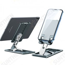 Multi-Angle Adjustment Aluminum Alloy Tablet/Phone Holder Portable Folding Online Learning LiveStream Desktop Stand Holder For iPhone13 POCO 4-12inch Multi-Angle Adjustment Aluminum Alloy Tablet/Phone Holder Portable Folding Online Learning LiveStream Desktop Stand Holder For iPhone13 POCO 4-12inch