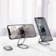 Multifunction Phone Holder Mini Folding Metal Desktop Bracket Support Car Magnetic Suction Cellphone Ring Holder