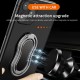 Multifunction Phone Holder Mini Folding Metal Desktop Bracket Support Car Magnetic Suction Cellphone Ring Holder