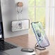 Multifunction Phone Holder Mini Folding Metal Desktop Bracket Support Car Magnetic Suction Cellphone Ring Holder