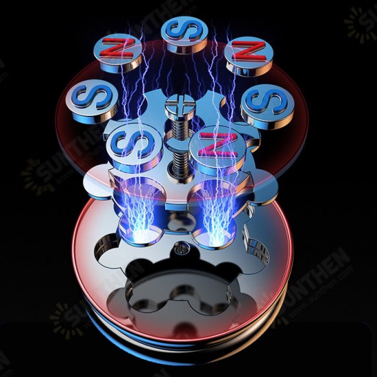 Multifunctional Nano Magnetic Phone Holder Bracket Car Dashboard Stand with Cable Management