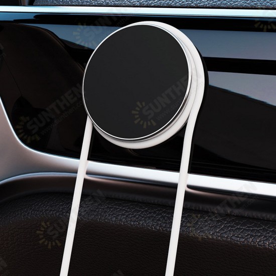 Multifunctional Nano Magnetic Phone Holder Bracket Car Dashboard Stand with Cable Management