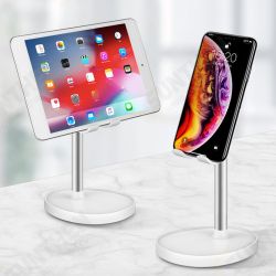 Portable 180 Degree Angle Adjustable Anti-slip Heat Dissipation Metal Desktop Stand Tablet Phone Holder Commodity Shelf for iPhone below 12.9 inch Portable 180 Degree Angle Adjustable Anti-slip Heat Dissipation Metal Desktop Stand Tablet Phone Holder Commodity Shelf for iPhone below 12.9 inch