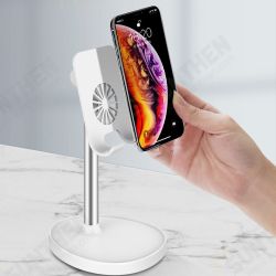 Portable 180 Degree Angle Adjustable Anti-slip Heat Dissipation Metal Desktop Stand Tablet Phone Holder Commodity Shelf for iPhone below 12.9 inch Portable 180 Degree Angle Adjustable Anti-slip Heat Dissipation Metal Desktop Stand Tablet Phone Holder Commodity Shelf for iPhone below 12.9 inch
